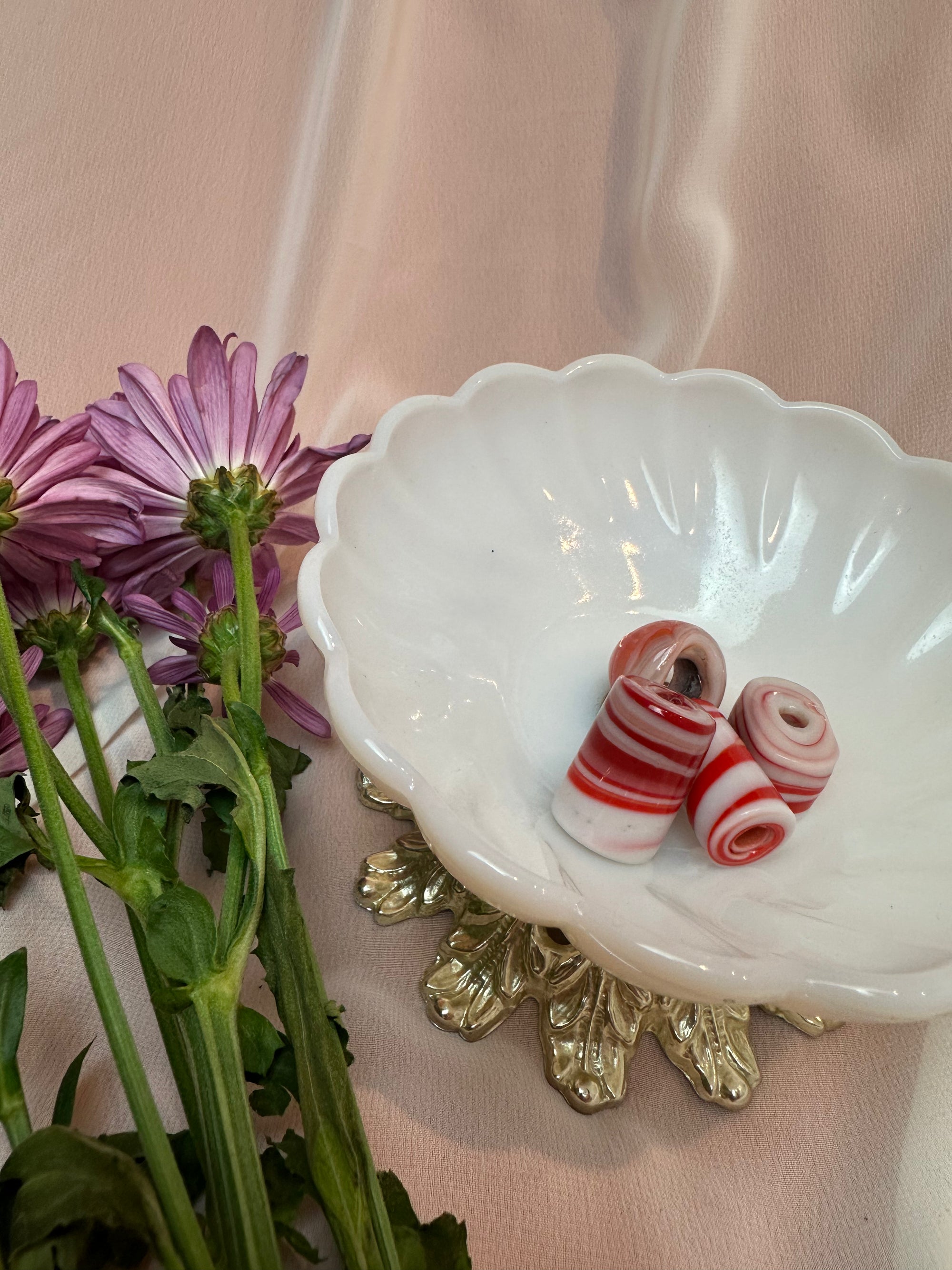 Medium Hand Crafted Italian Glass Beads