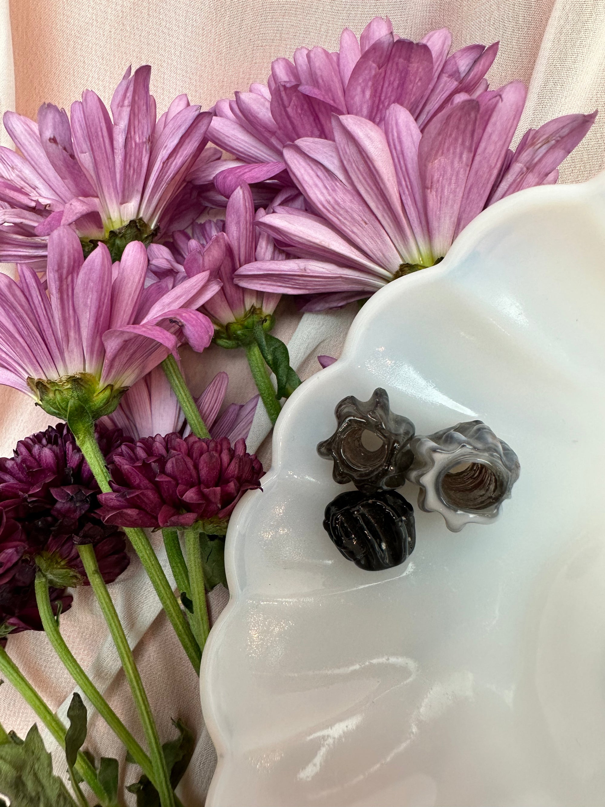 Small Hand Crafted Italian Glass Beads