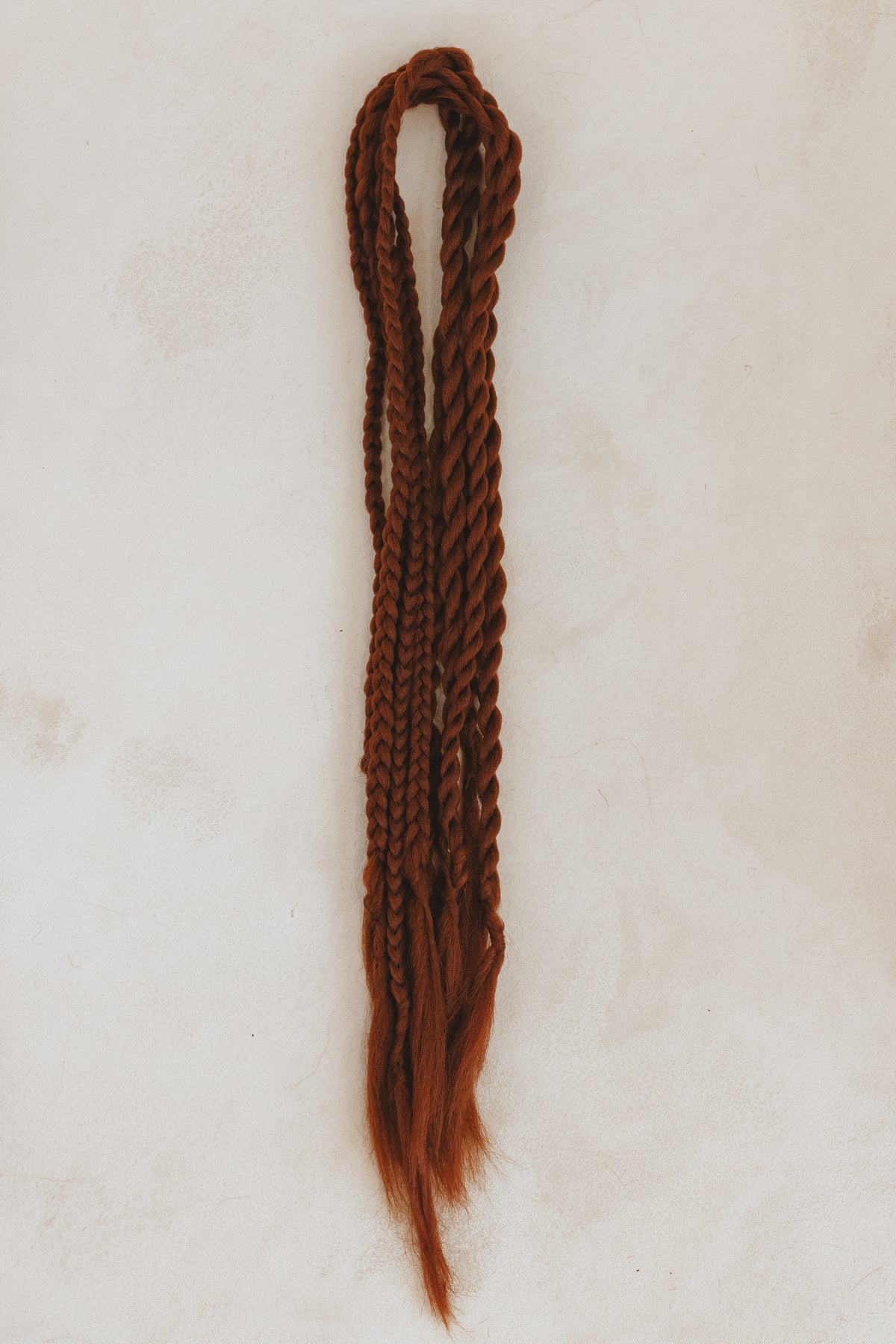 DreadFullHippie Dreadlock Extensions ASH BROWN SYNTHETIC DREADLOCK EXTENSIONS - DREADFULL HIPPIE  main image 4